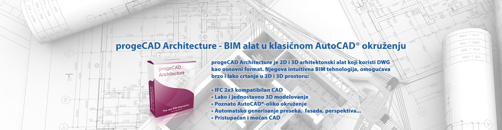 progeCAD Architecture - BIM alat